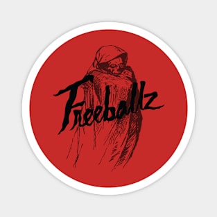 Freeballz Logo Maroon Magnet